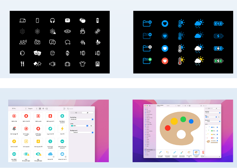 苹果发布 SF Symbols 3.1 图标库更新：修复 Bug，新增更多符号图标