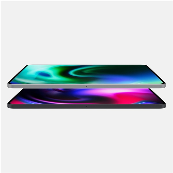 苹果 iPad Pro 2022 最新渲染图曝光：采用四边窄边框设计，代价是刘海屏