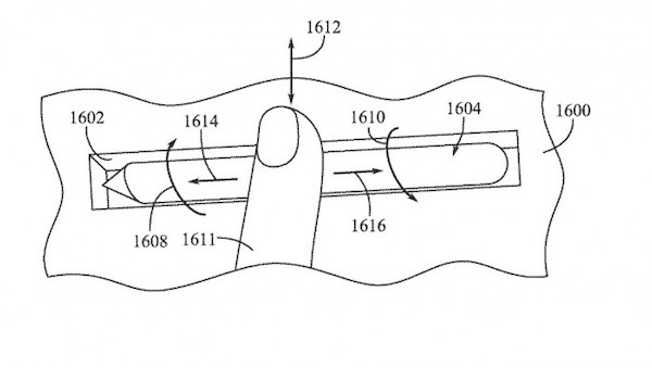 新专利显示苹果研究让Apple Pencil取代Touch Bar
