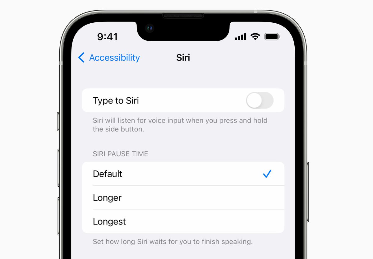 Adjust how long Siri pauses to wait for a response