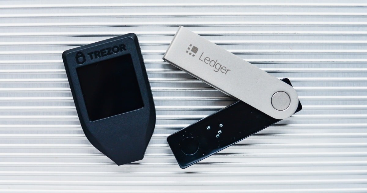 Trezor and Ledger hardware wallets