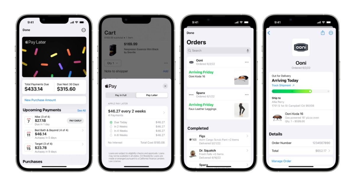 Apple Pay Later in iOS 16