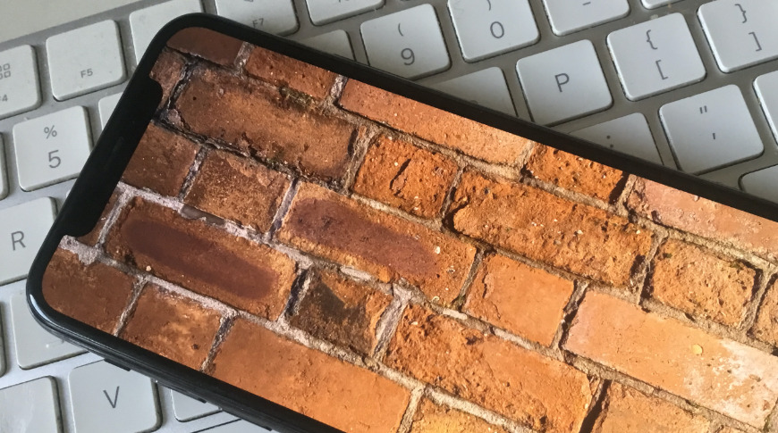 Bricked, or completely disabled, devices don't usually look this pretty