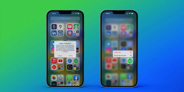 iOS 16/iPadOS 16已支持删除预装查找、健康、时钟App