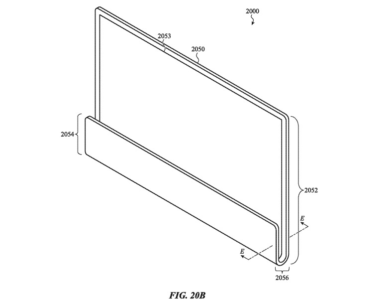 A suggested flexibility for the curve could allow the lower lip section to fold upwards completely