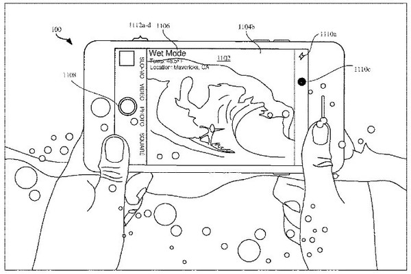 苹果黑科技曝光：iPhone和下雨天更配 操作不受影响