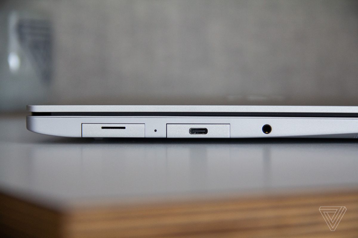 The left side of the Framework laptop ports.