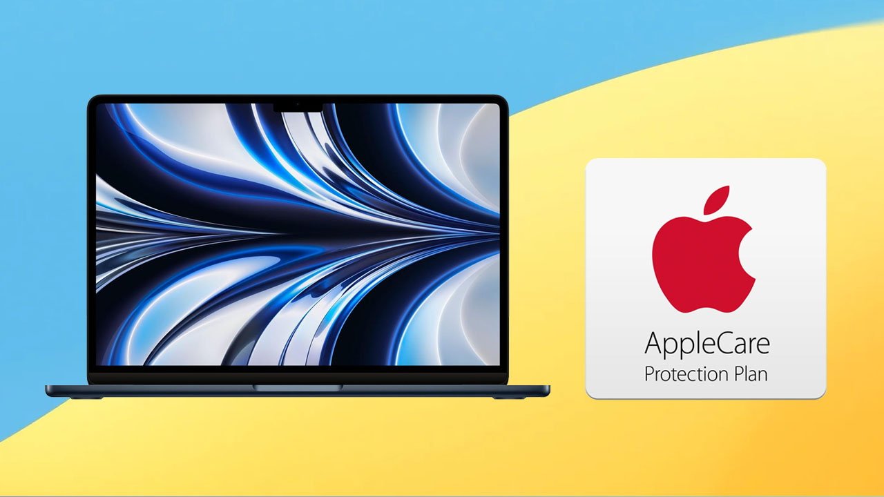 Save on AppleCare for the MacBook Air with M2.