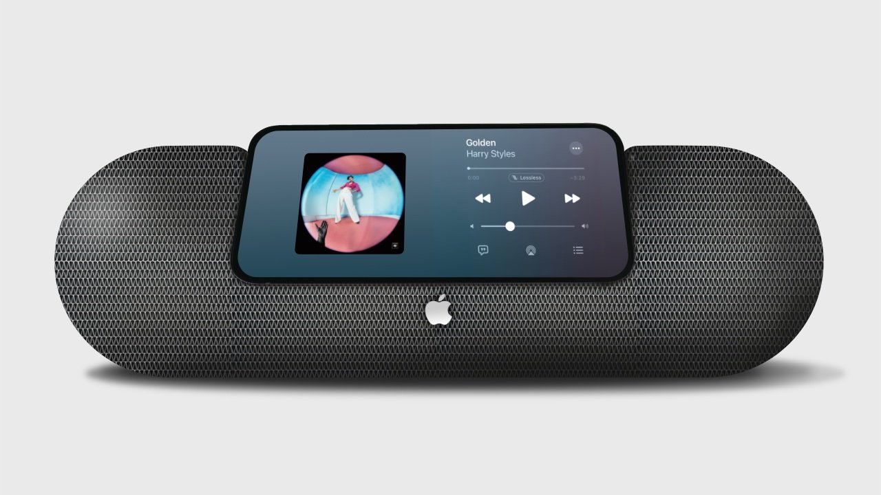 What a portable iPod speaker might look like.