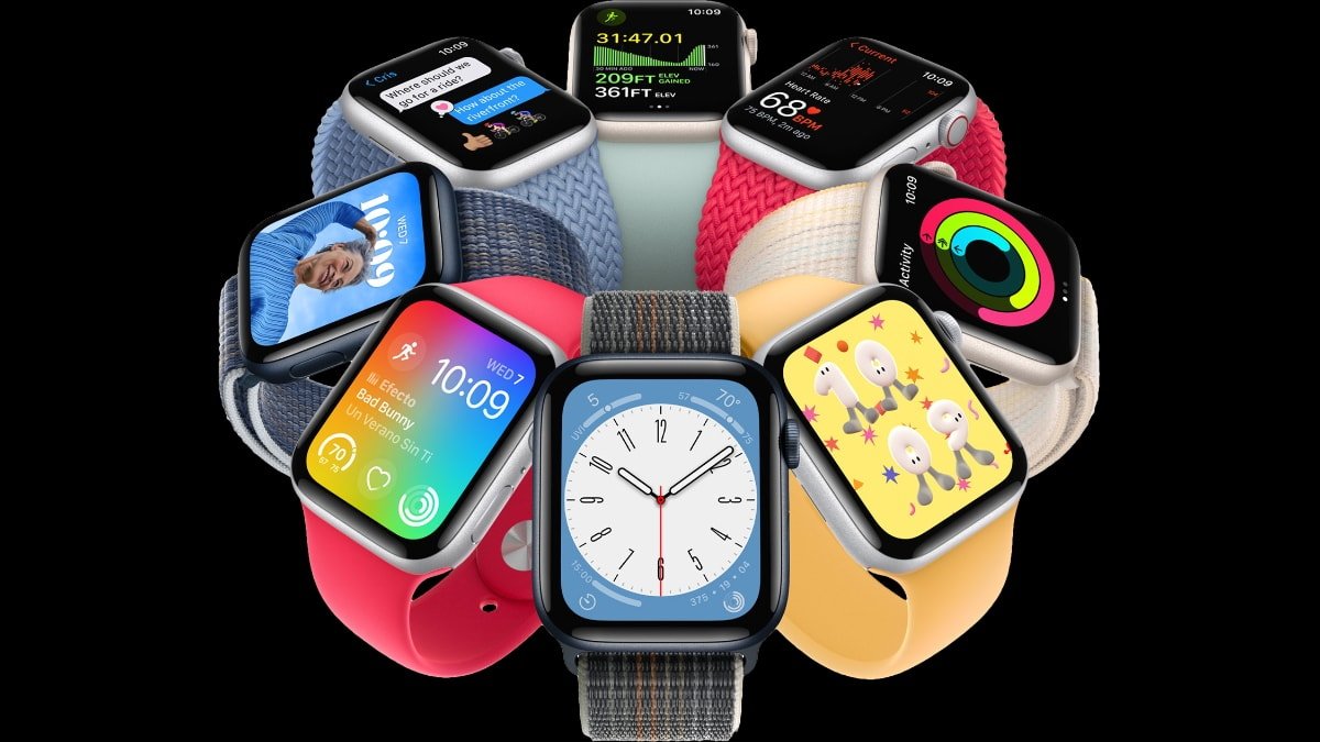 Colors and bands on Apple Watch SE 2022