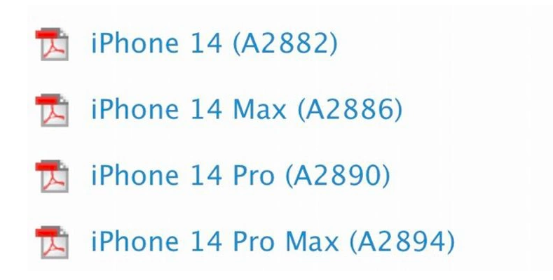 苹果官网信息表明：iPhone 14 Plus 原本将被命名为“iPhone 14 Max”