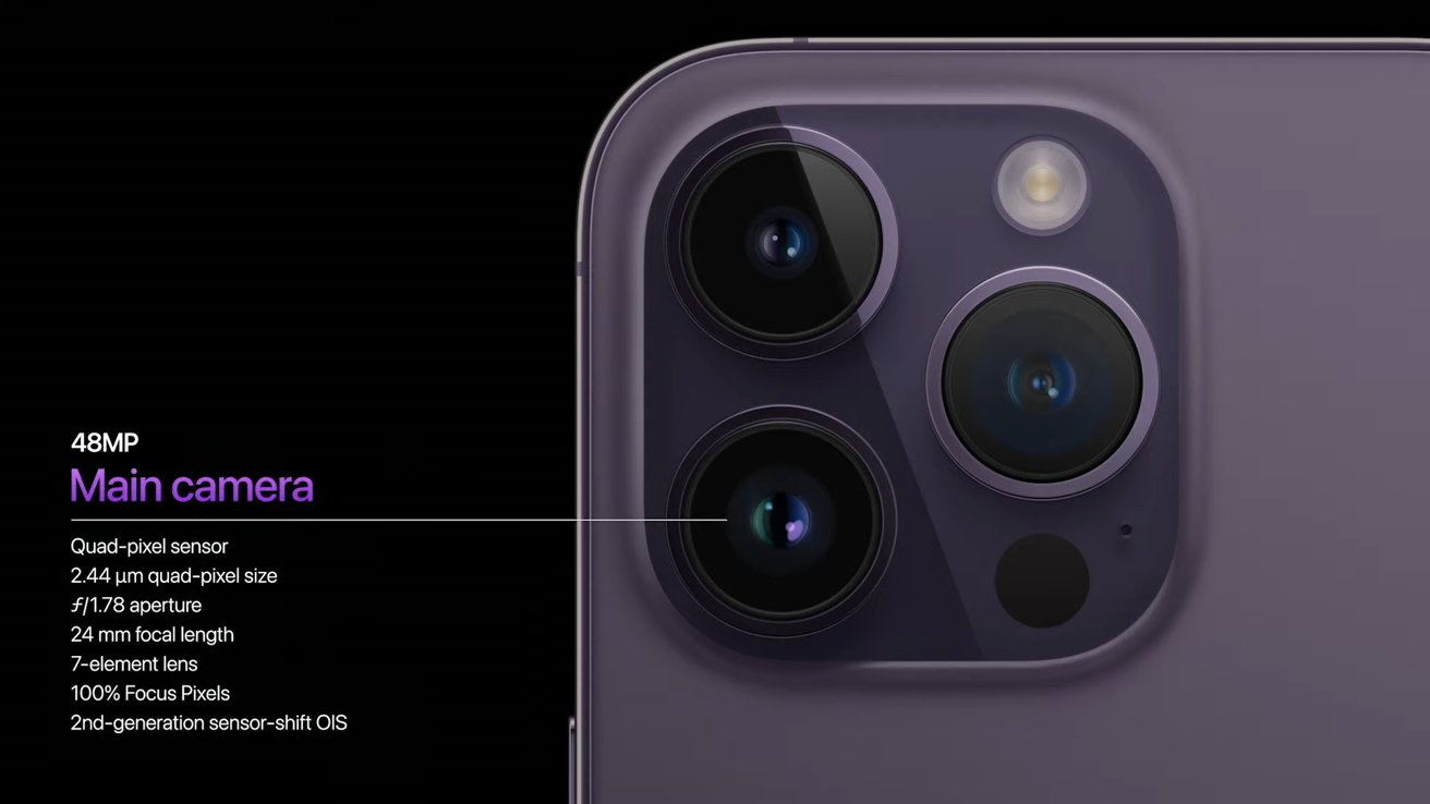 The main camera sensor is 48MP