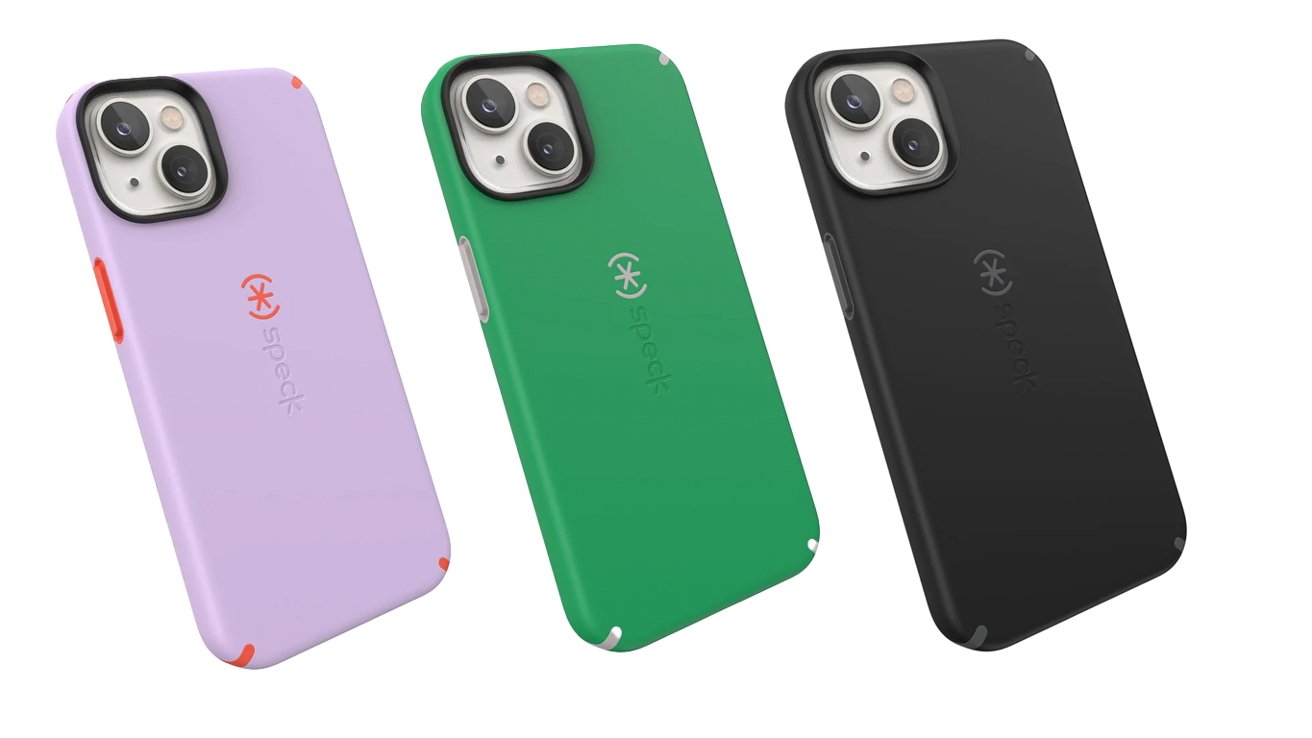 Speck CandyShell cases in varying colorways