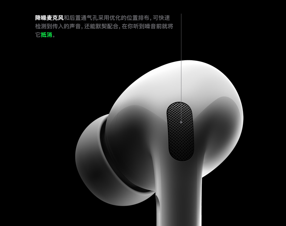 苹果 AirPods Pro 2 发布：支持个性化空间音频、降噪效果翻倍