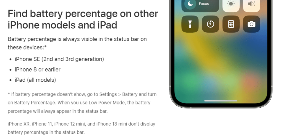 iPhone 11 等机型升级 iOS 16 后仍不支持电量百分比显示