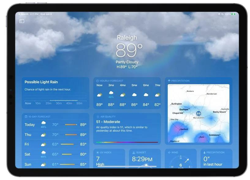 iOS 16的天气应用有哪些新功能？