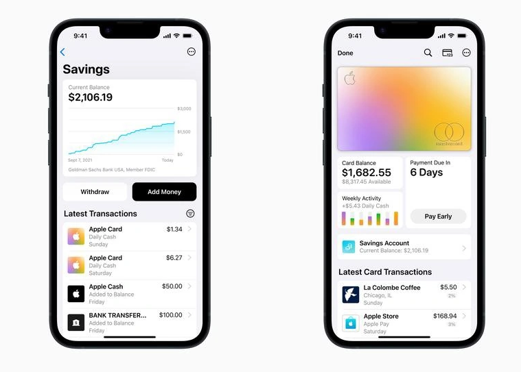苹果 Apple Card 新增储蓄账户功能，自动帮用户存钱