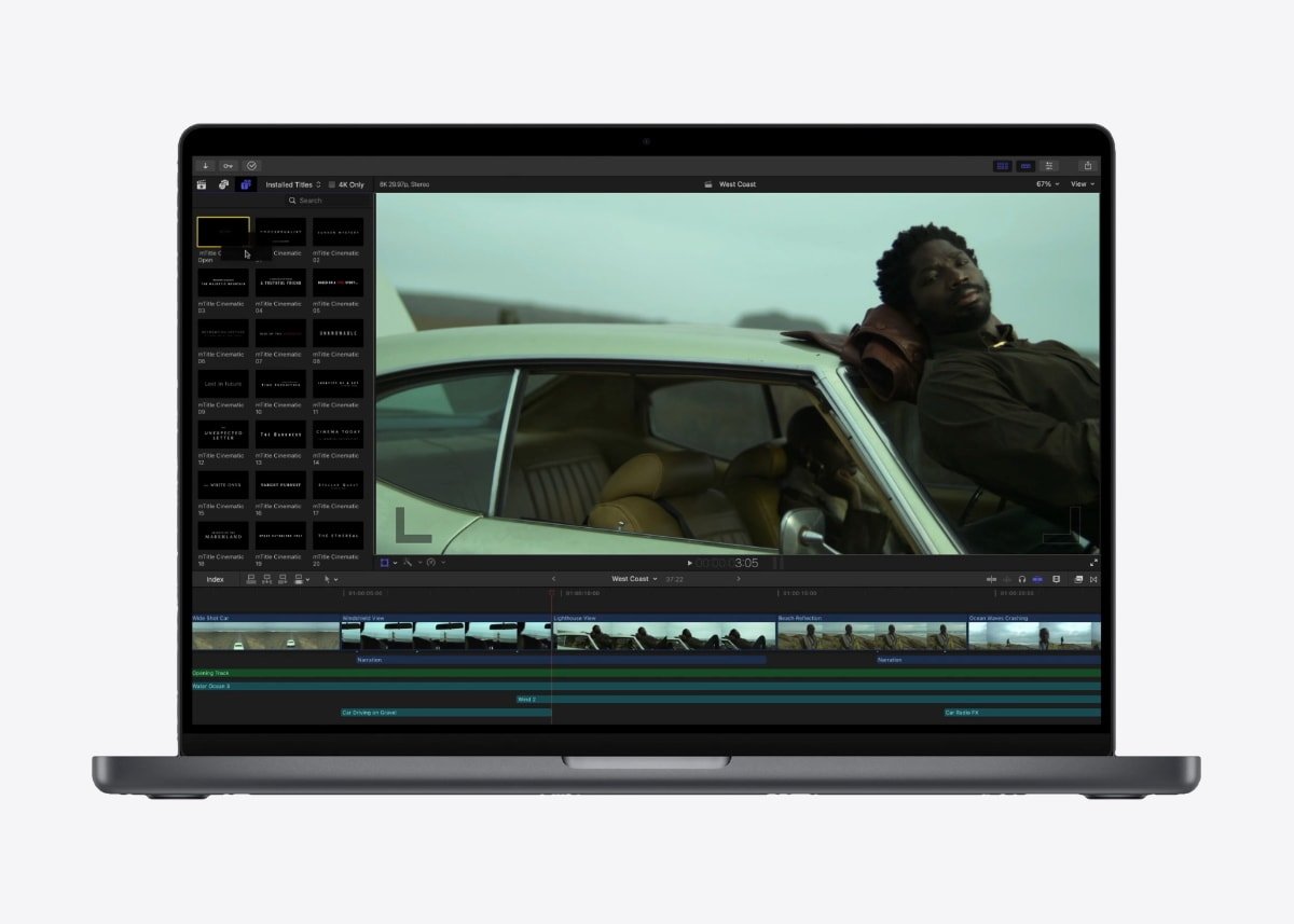 Final Cut Pro on Mac