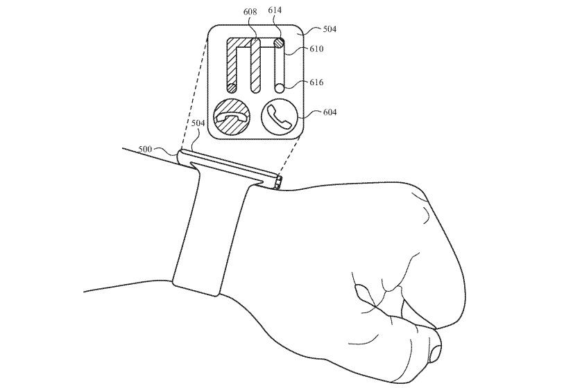 An example of the simple tilt maze used to answer calls in the proposed patent application