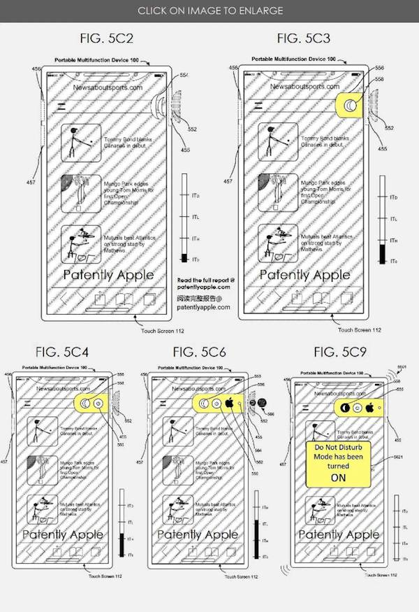 苹果获得 iPhone 非显示输入区域技术专利