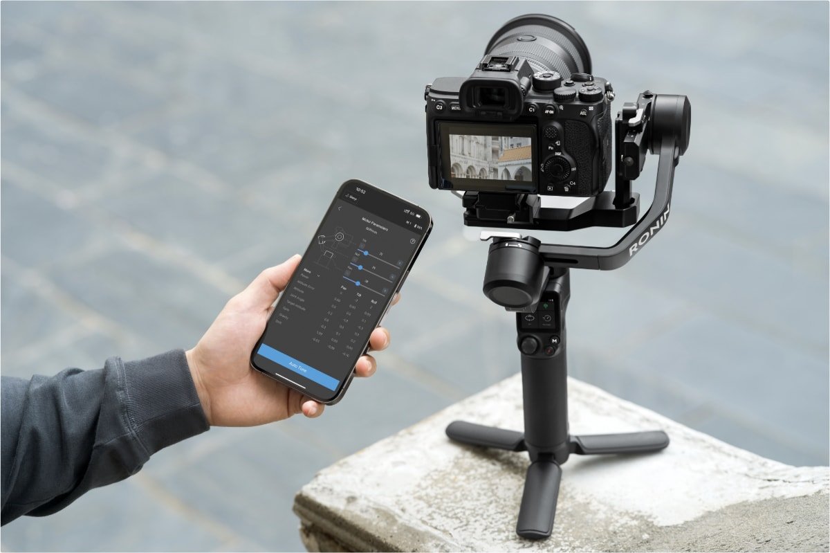 Photographers can access special features with the Ronin app