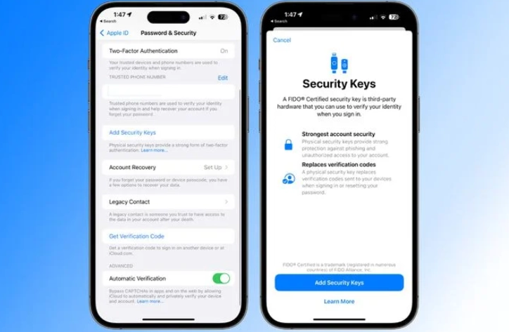 苹果发布 iOS 16.3 正式版：iCloud 高级数据保护、Apple ID 安全密钥上线