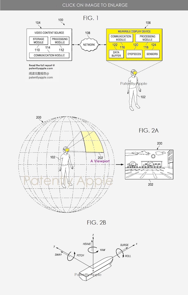 苹果 VR 新专利：为头显佩戴者提供沉浸式流媒体体验