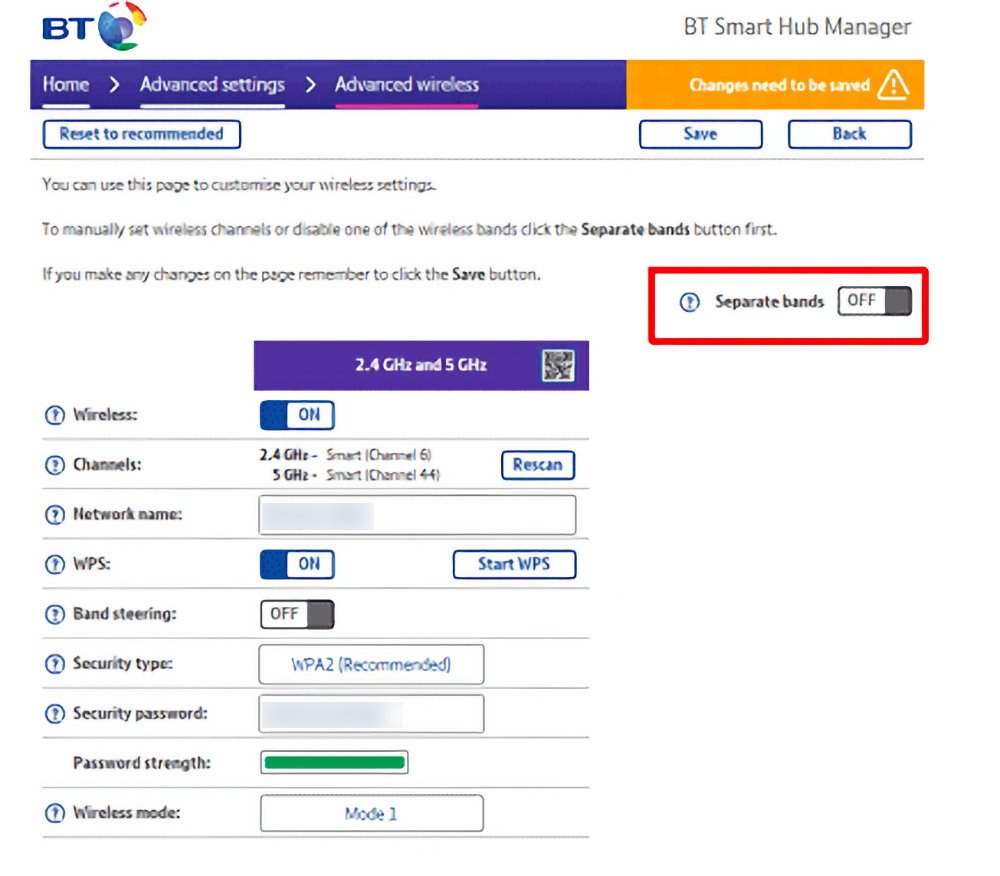 Example Wi-Fi Splitting Option (Source: BT)