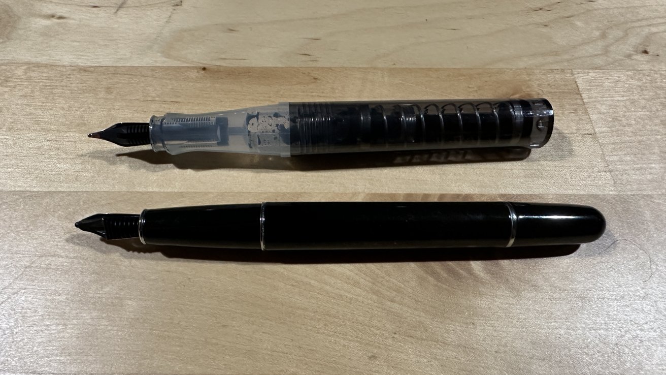 TWSBI Eco (top) and Adonit Star (bottom)