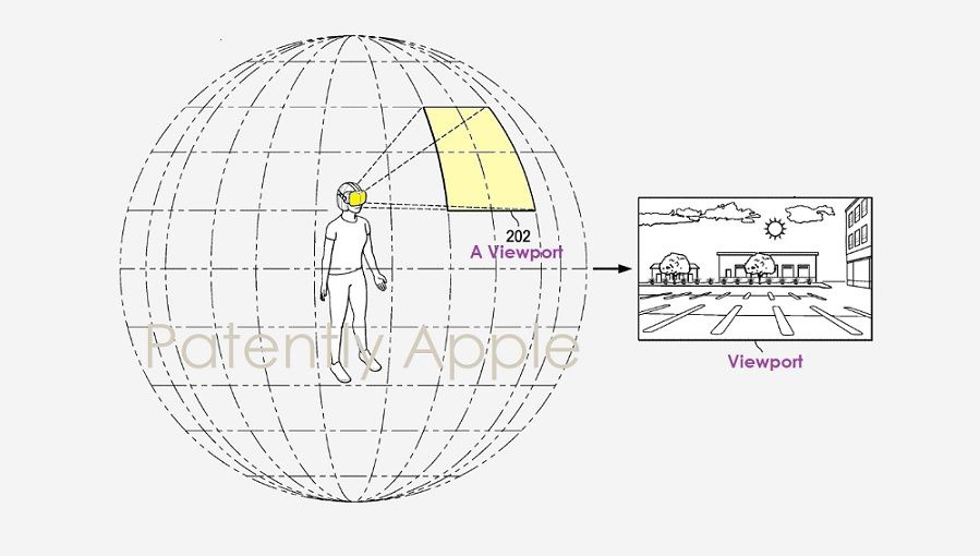 苹果 VR 新专利：为头显佩戴者提供沉浸式流媒体体验