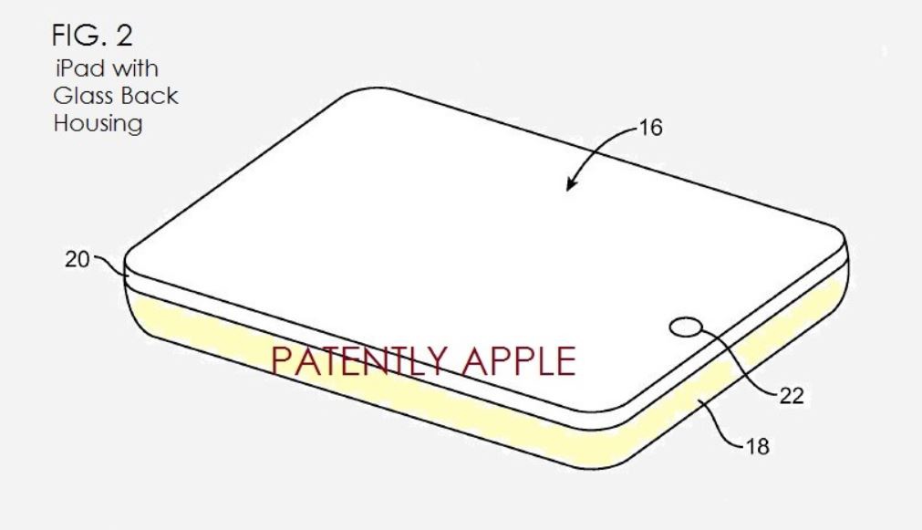 苹果新专利：暗示未来 iPad 和 iMac 或可使用玻璃背板