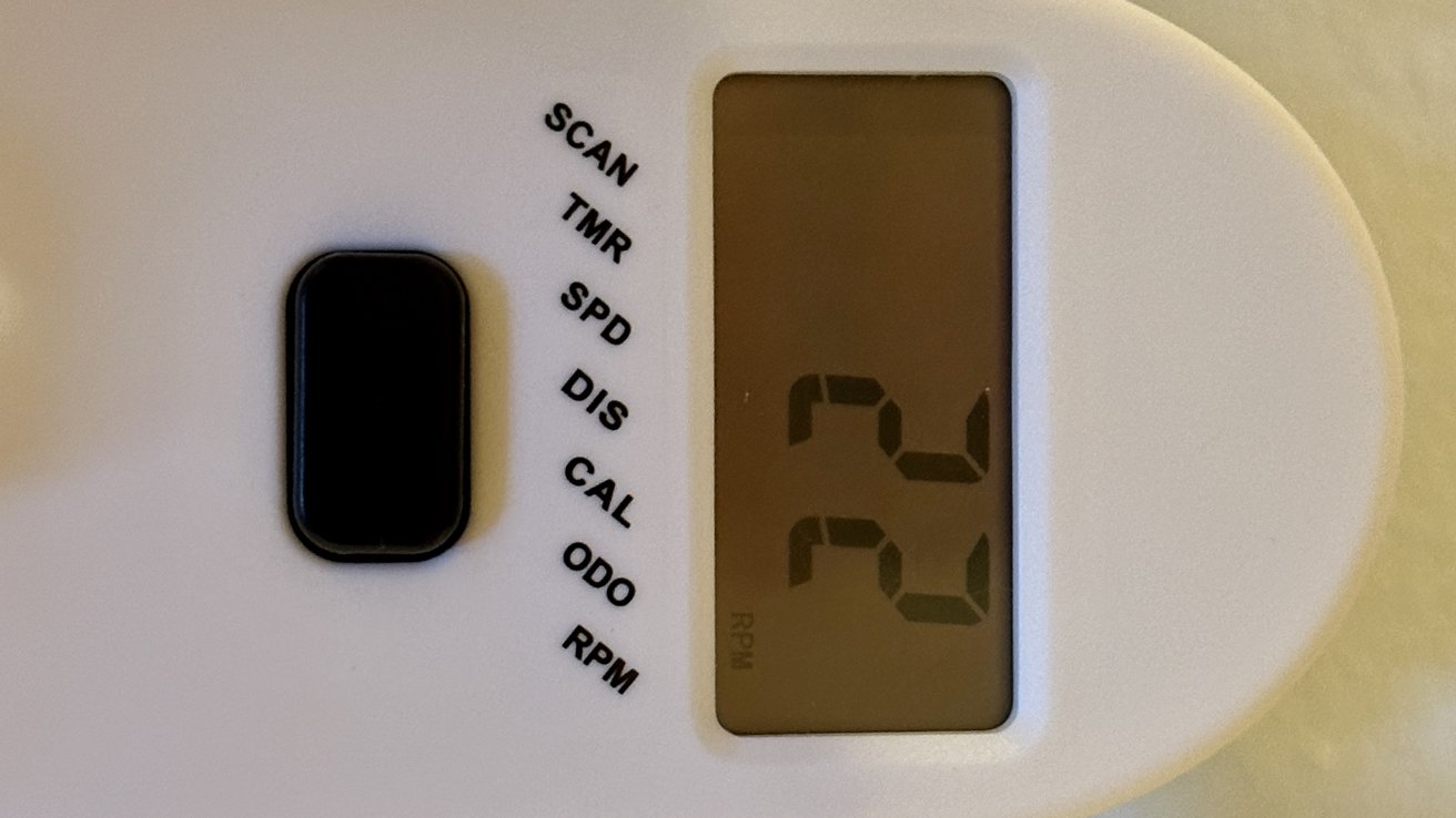 Display metrics on the Sit2Go