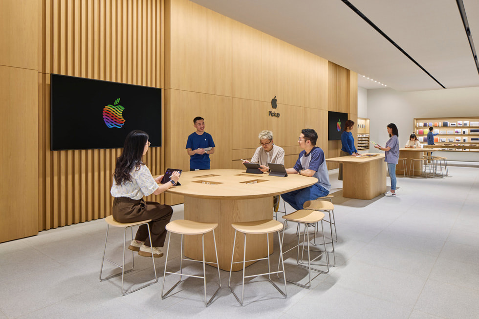 苹果分享深圳万象城 Apple Store 店面照片，将于 4 月 28 日开业