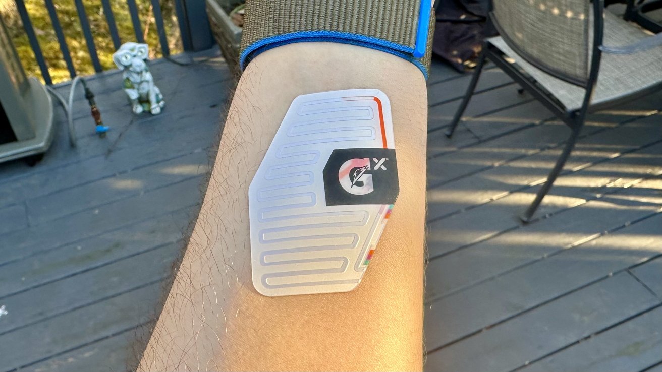 Gatorade Gx Sweat Patch post-workout