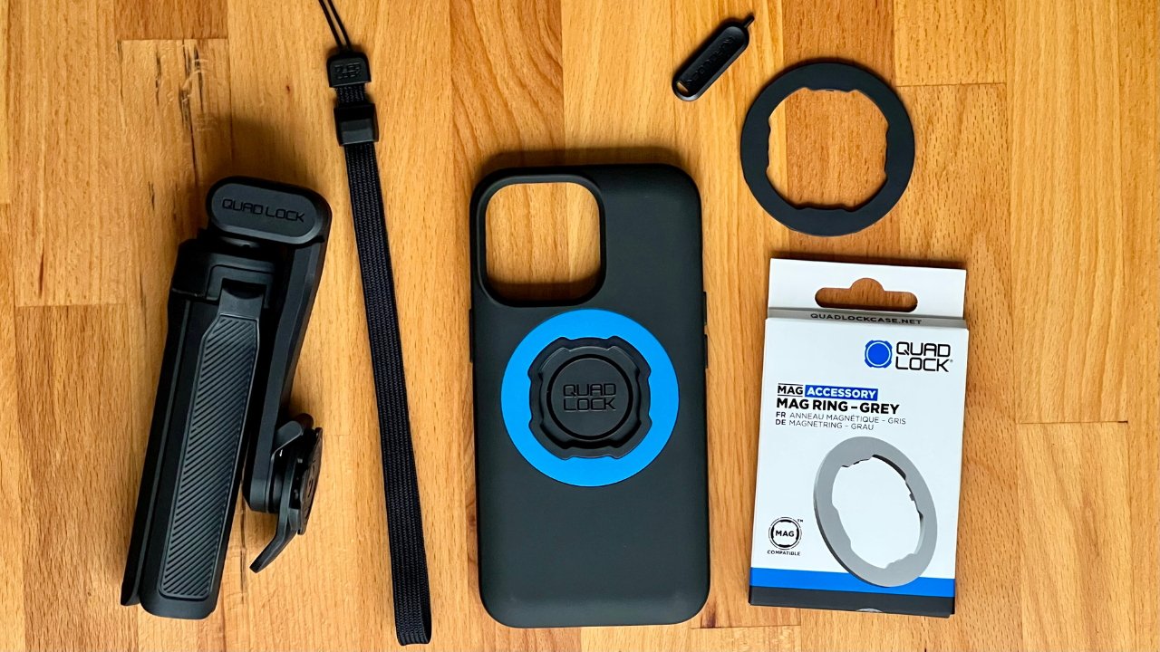 Add accessories for your MAG Case —  tripod selfie stick, lanyard, and MAG Ring, each sold separately