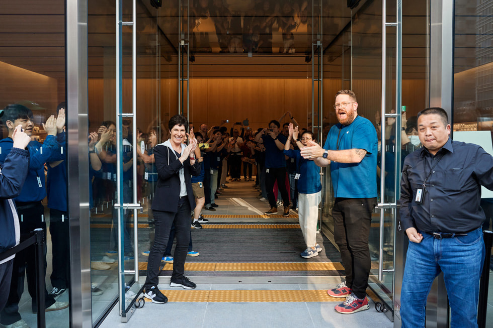 韩国第 5 家 Apple Store 正式开业，苹果分享开业盛况