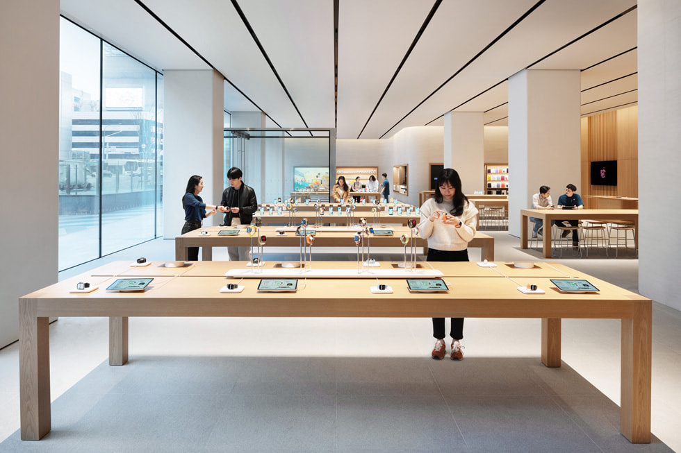 韩国第 5 家 Apple Store 正式开业，苹果分享开业盛况