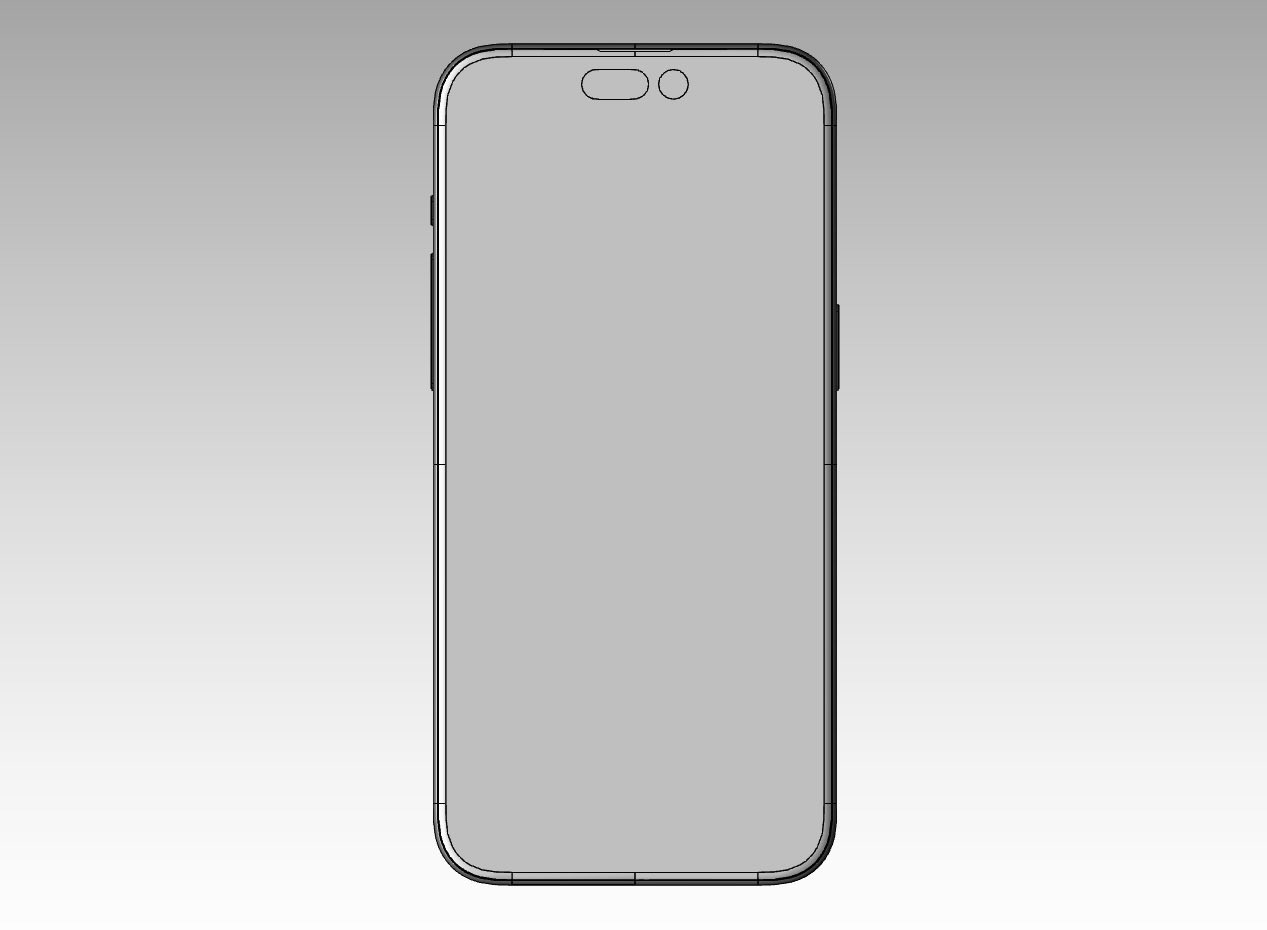 苹果 iPhone 15 Pro 机型 CAD 渲染图曝光：相机凸起 3.78 毫米