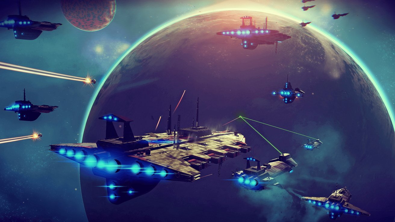 Explore a near infinite universe in 'No Man's Sky'