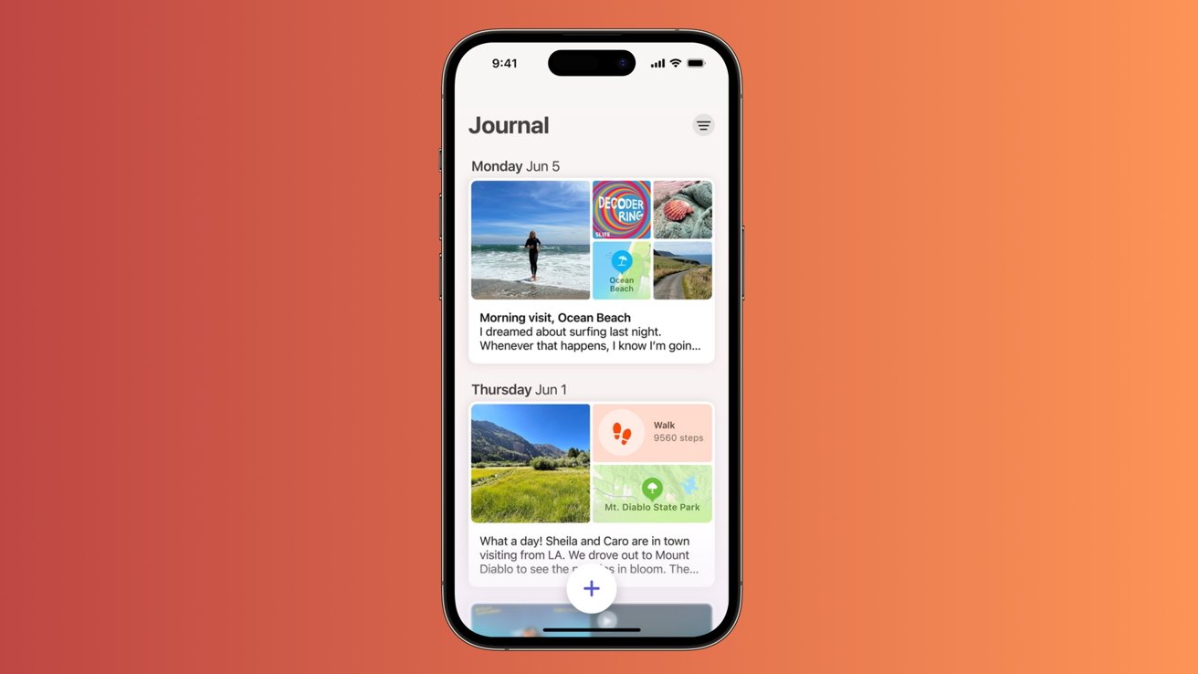 Journal app coming to iOS 17