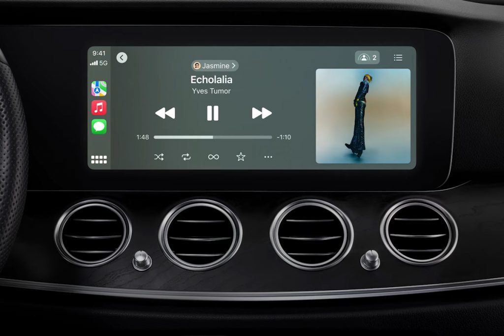 苹果：CarPlay 集成全新 SharePlay 服务，乘客可控制和共享音乐播放