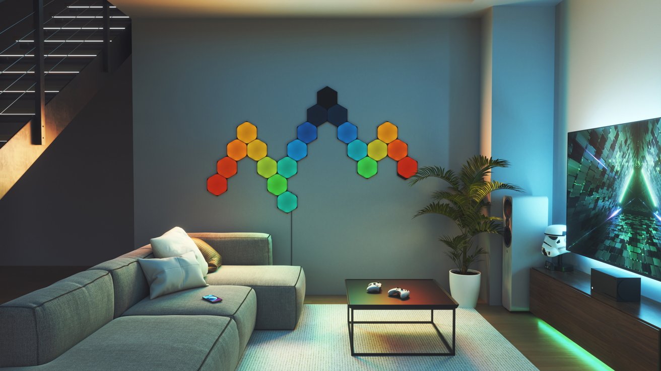 Nanoleaf Shapes Ultra Black Hexagons