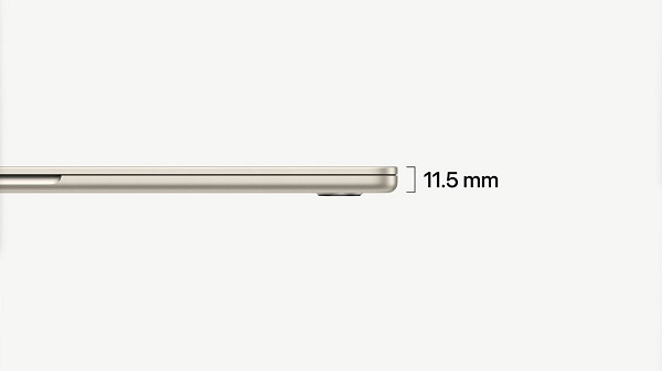 苹果推出 15 英寸 MacBook Air 笔记本，售价 10499 元起