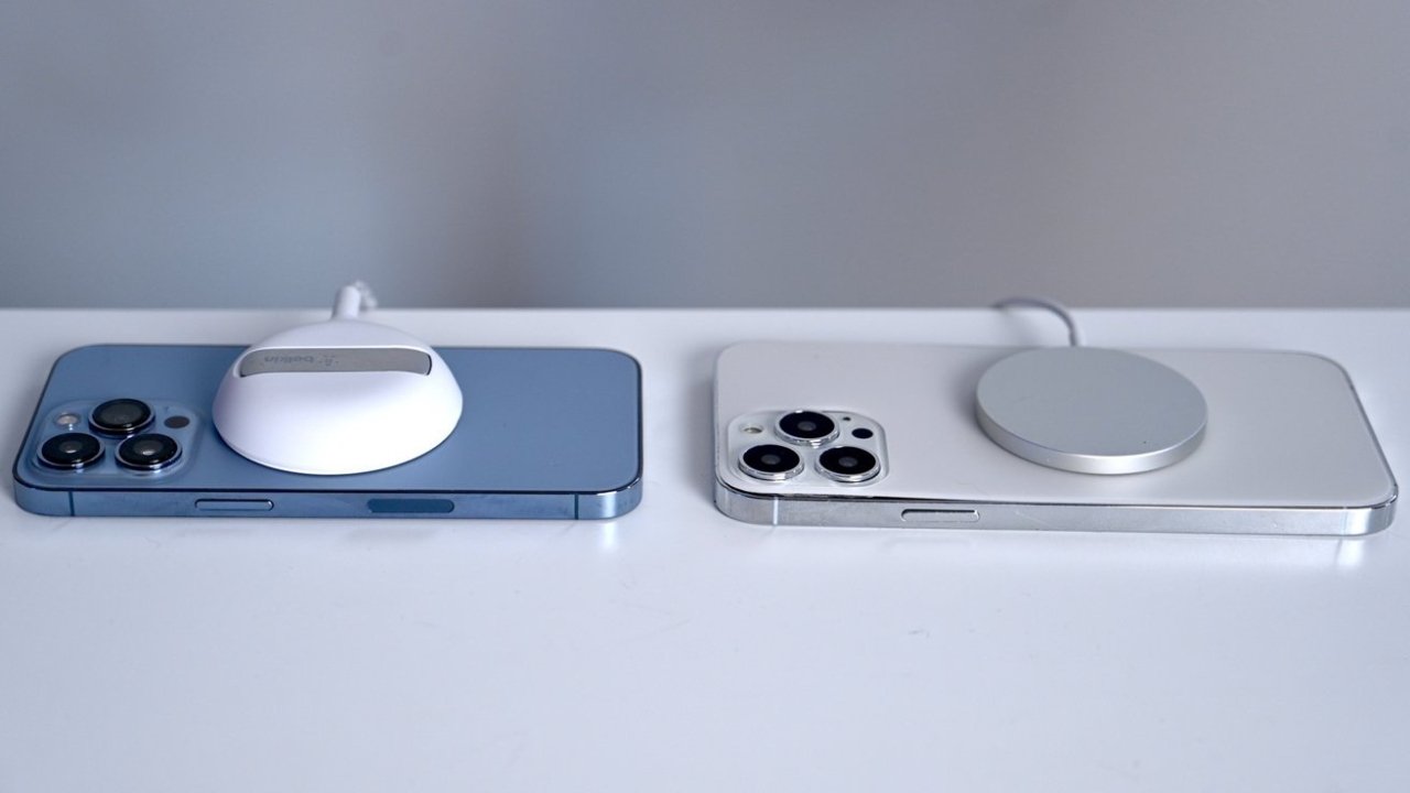 Belkin versus Apple MagSafe pucks