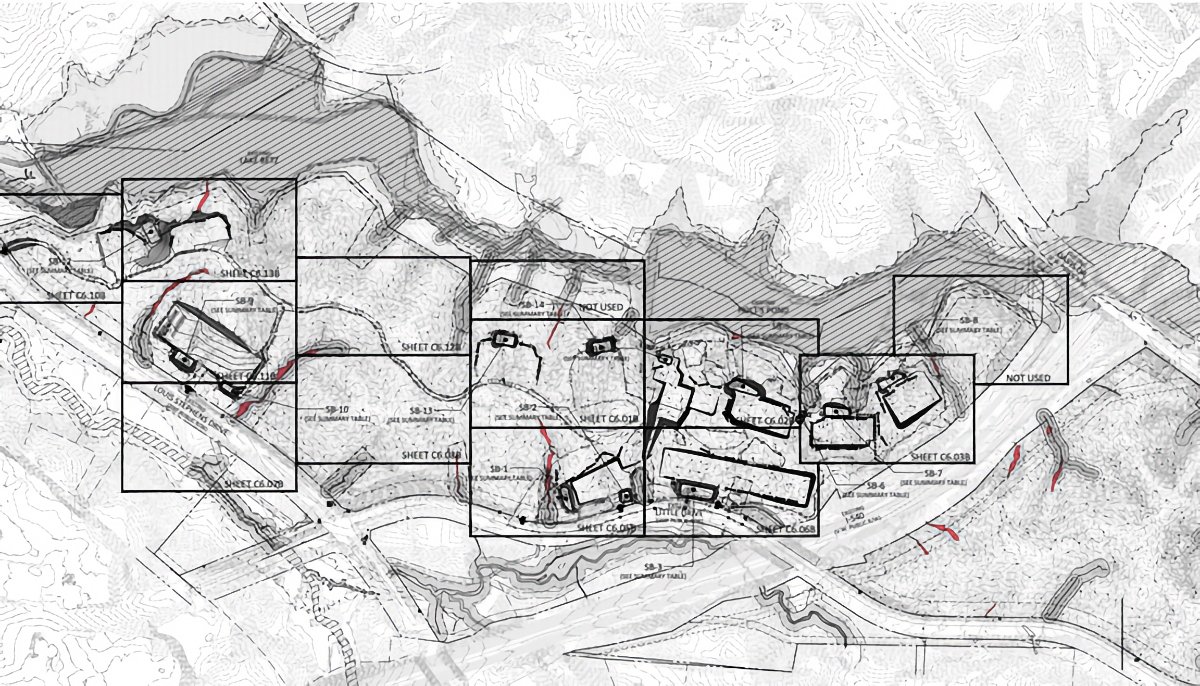 In May 2023, a collection of site plans was submitted to Wake County, and among them was the inclusion of a map.