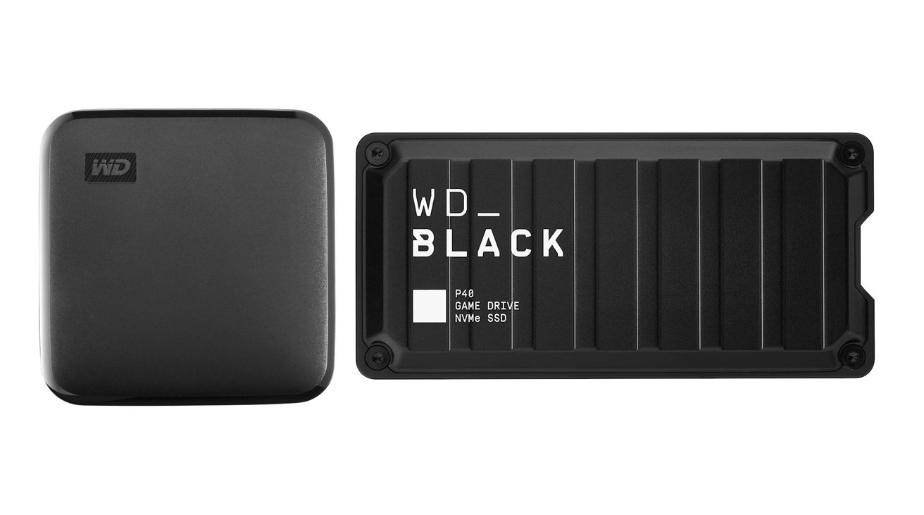 WD Elements SE [left] and WD_Black [right]