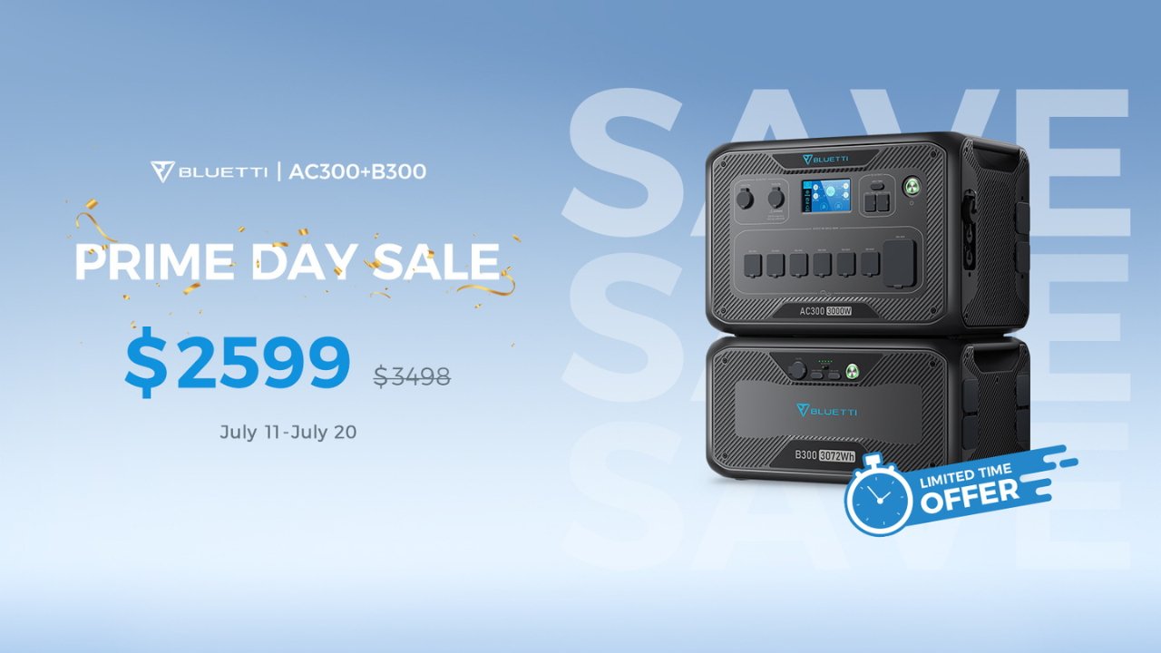 Save $900 on the AC300 & B300 combo. 