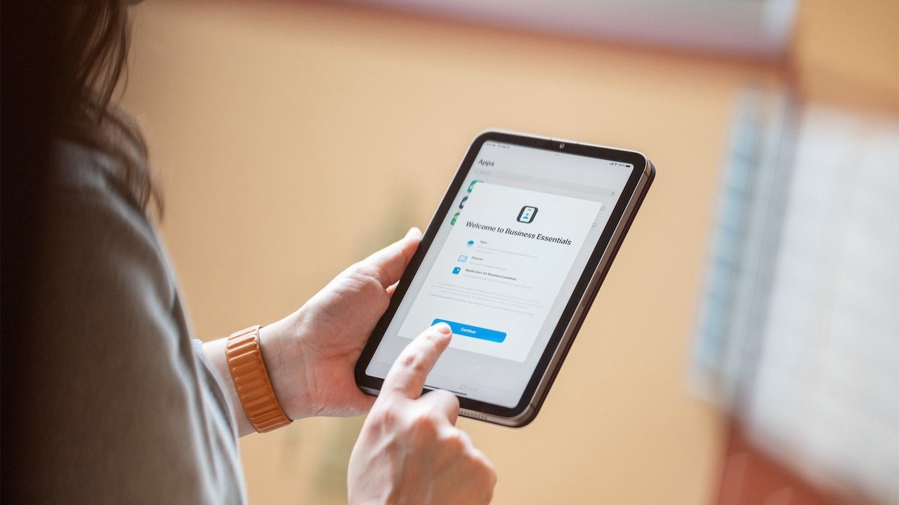 Apple Business Essentials onboarding