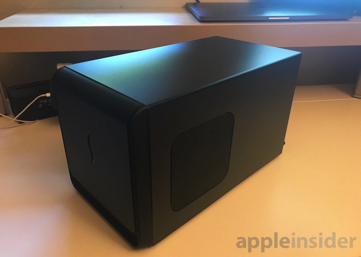 Apple's eGPU developer's kit. 