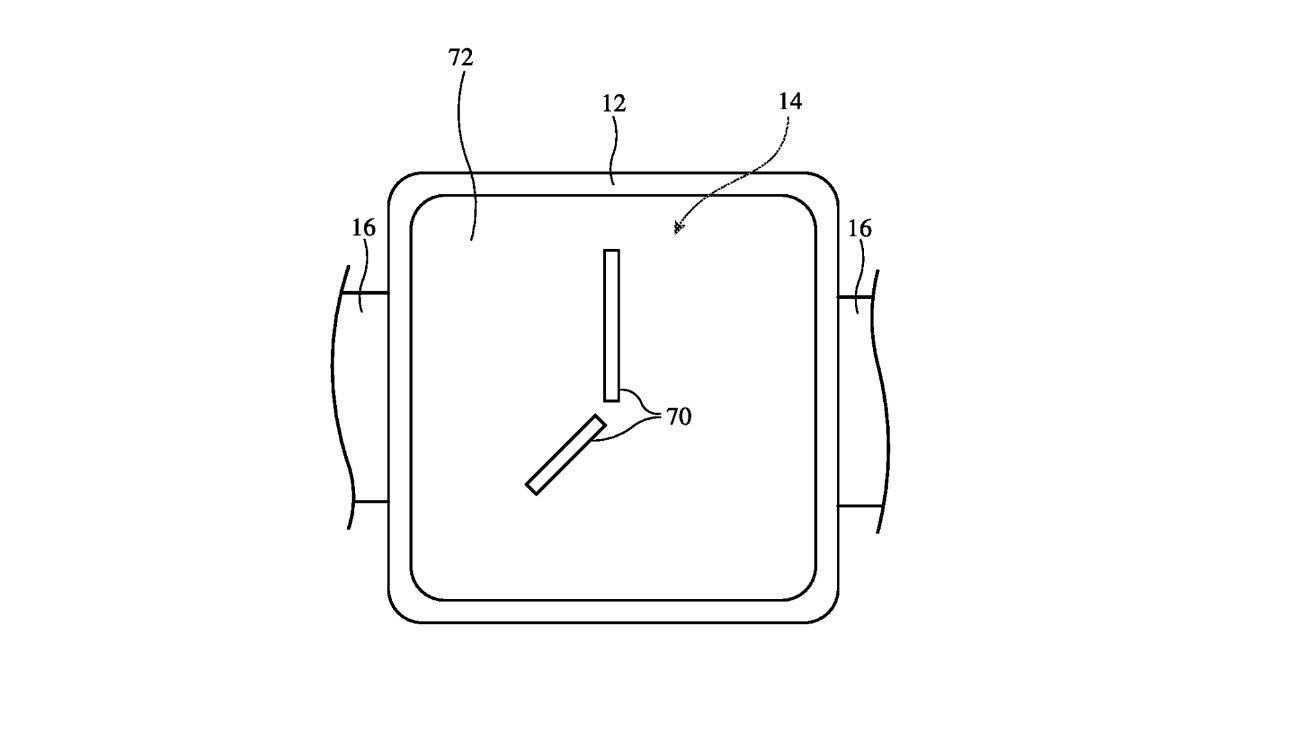 The color-detector would be in the front of the Apple Watch, possibly embedded within the display